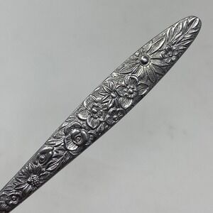 Stanley Roberts Dinner Fork Silver Bouquet Floral Stainless Japan